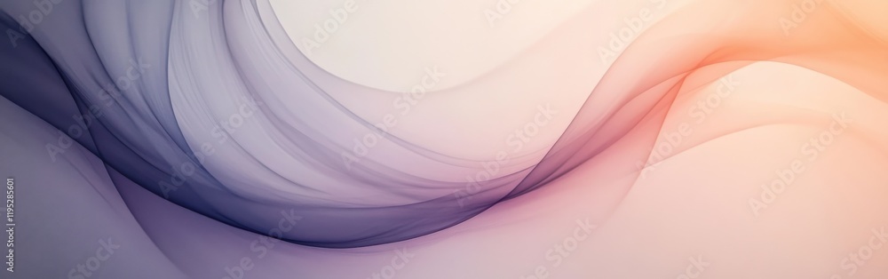 Aufkleber soft pastel gradient blending from gray to lavender showcasing delicate flowing patterns