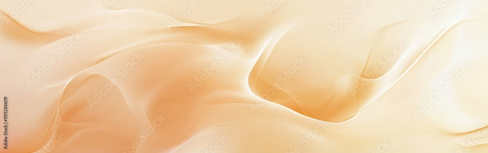 Poster Warm-toned gradient background with flowing textures creating a serene and inviting atmosphere perfect for design work