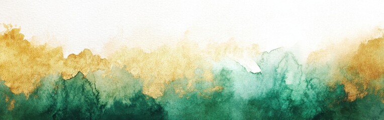 Obraz premium Luxurious watercolor gradient showcasing the elegance of royal gold with rich textures and tones in an abstract design