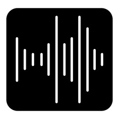 Audio wave icon