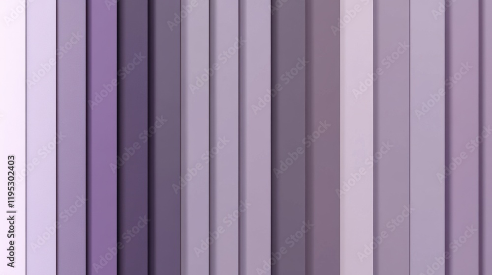 Aufkleber Soft gradient backdrop featuring alternating shades of purple and lavender tones creating a harmonious visual experience