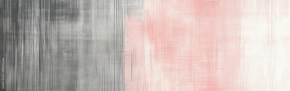 Aufkleber Smooth gray pencil strokes create a gentle grid pattern with subtle hints of color across a textured surface