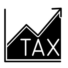 Increase tax icon