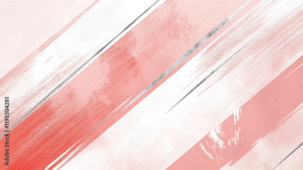 Poster minimalist pencil strokes create a soft gradient in muted tones, enhancing tranquility and simplicit