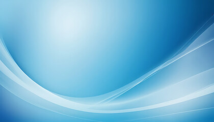 Abstract Blue Background Serene Waves Design Soft Light Gradient