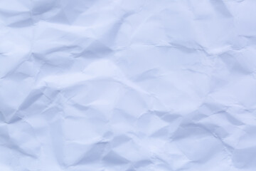 White crumpled paper texture,Creative background with scattered overlay of crumpled papers.