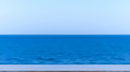 Serene Ocean View Background Image