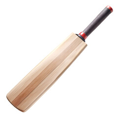 Cricket bat isolated on transparent background