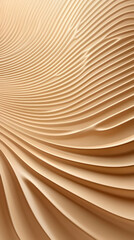 Abstract 3D Beige Wave Background