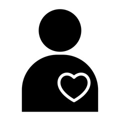 Customer loyalty icon