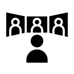 Video conference icon