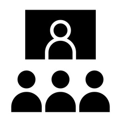 Video conference icon