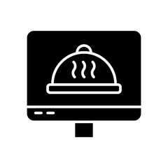 Online food delivery icon