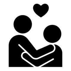 Hug, Embrace icon