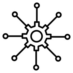 Obraz premium Frameworks Icon