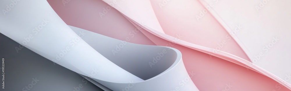 Aufkleber Soft gradient fill transitions from muted colors to create a calming visual experience