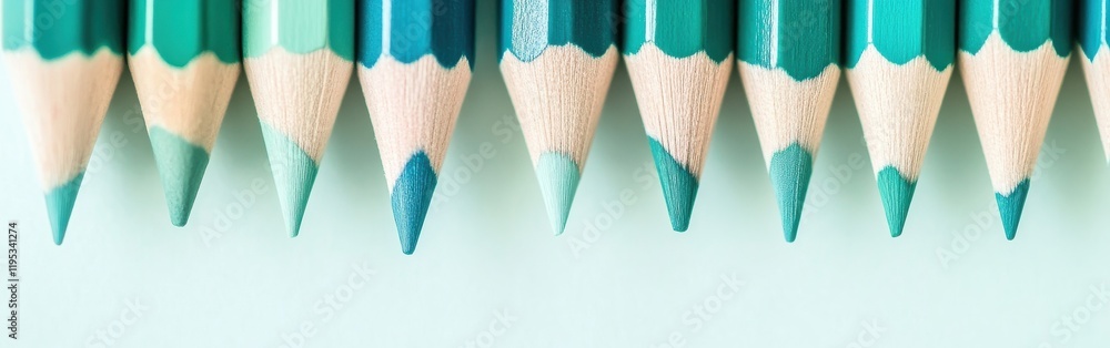Poster exploring the beauty of pale gradient pencil strokes with a minimalist approach in artistic expressi