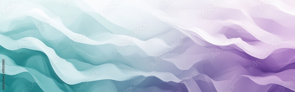 Poster gradient layers of pencil strokes create a soft and dynamic texture in a tranquil composition