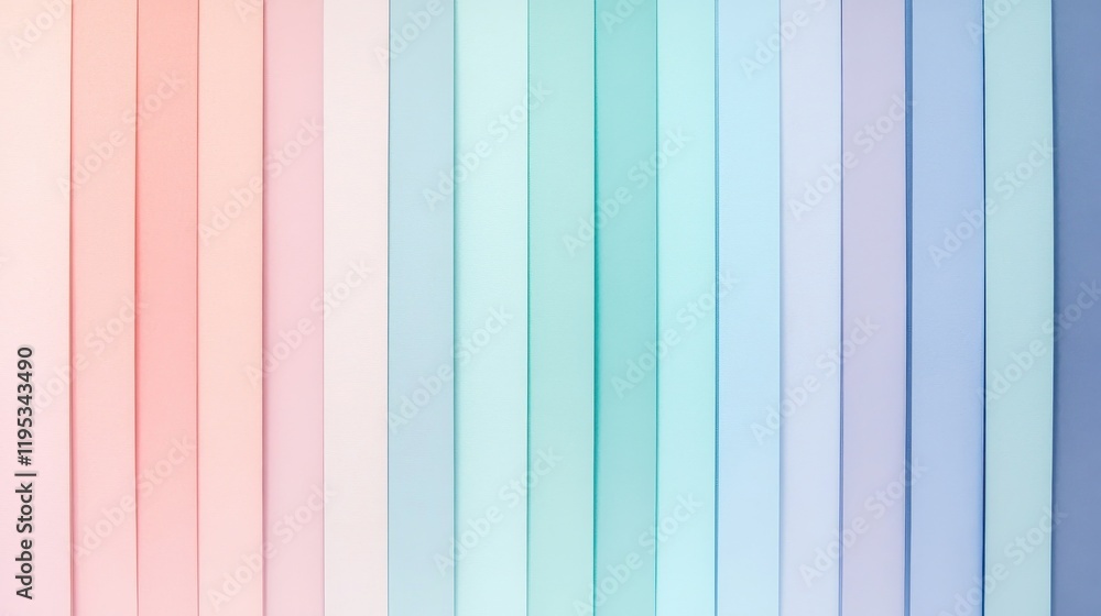 Poster elegant gradient background with soft pastel colors transitioning smoothly from pink to blue