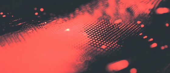 Abstract digital texture with red hues creates a captivating visual experience inspired by modern design elements