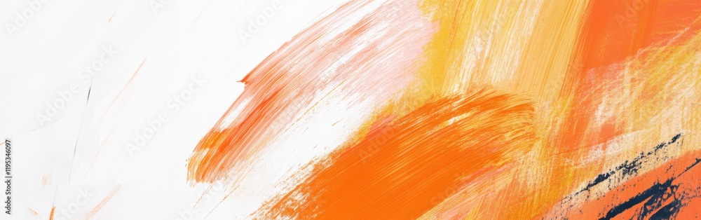 Poster abstract pastel brushstrokes create vivid textures and colors in a dynamic display of artistic expre