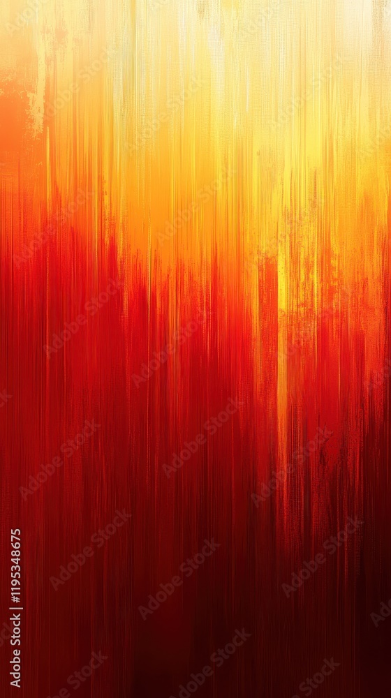 Leinwandbilder vibrant abstract gradient of fiery red and orange hues creating a dynamic visual landscape