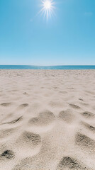 Sunny Beach Background Image
