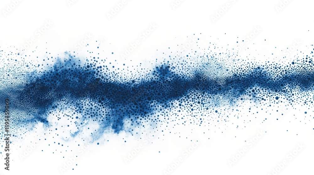 Fototapete halftone design featuring aquamarine color gradient transitioning to white with abstract texture