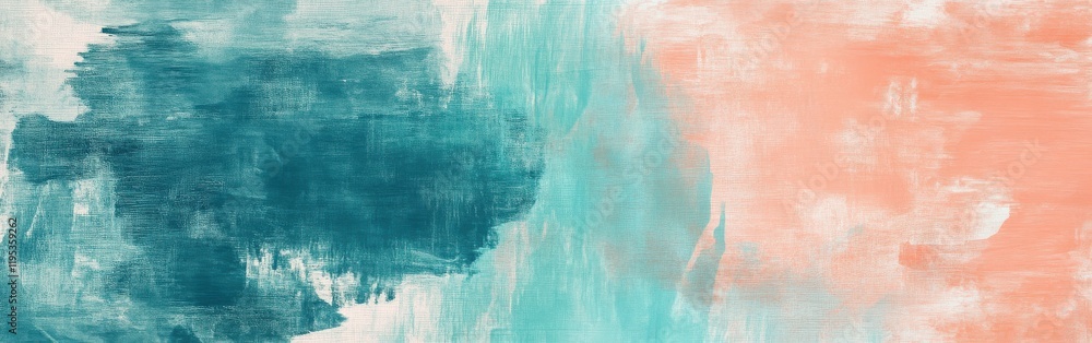 Poster faint pencil strokes on a torn teal backdrop with subtle coral highlights creating an abstract compo