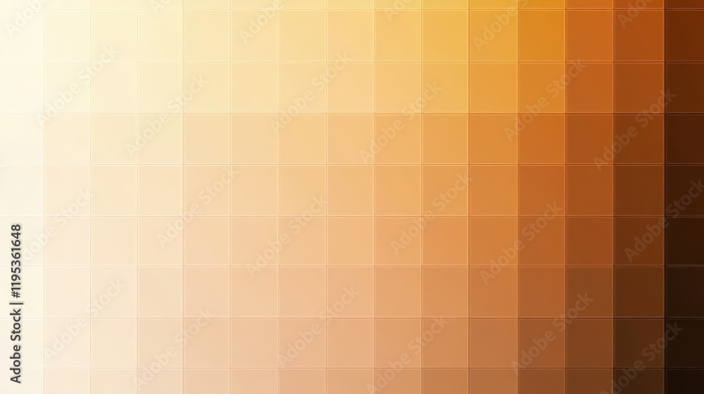 Leinwandbilder Abstract gradient background in muted amber creating a soft and warm atmosphere for creative projects and designs