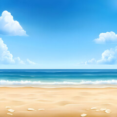 Summer Beach Illustration