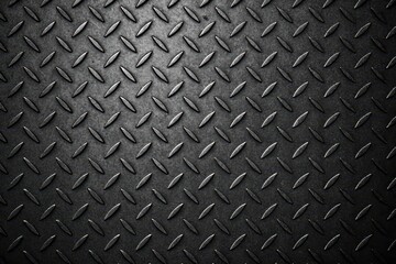 Dark Metal Diamond Plate Texture A Seamless Background Image for Industrial Designs