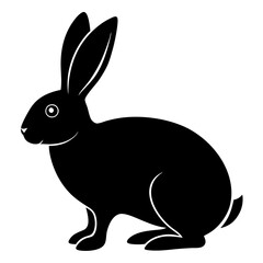 Rabbit silhouette