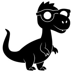   dinosaur silhouette