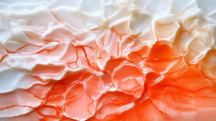 Soft Coral and White Ombre Background with Warm Tones and Textures