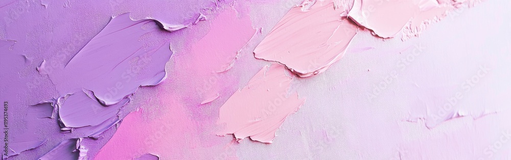 Poster soft pastel lavender and pink torn blotches creating an abstract texture for art or design purposes