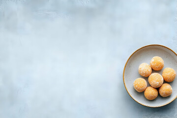 Sweet Sugar Balls Food Photography