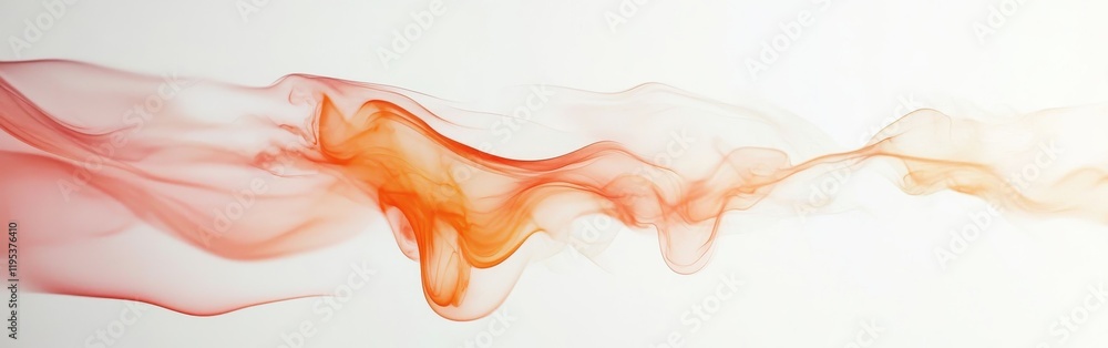 Aufkleber elegant amber flows seamlessly into soft pink, creating a captivating blend of colors in light tones