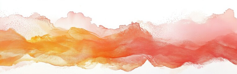 Abstract coral pencil strokes creating a vibrant flow of colors and textures in a unique artistic design