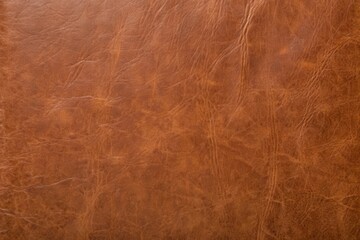 High-resolution image of rich brown leather texture with natural grain and subtle variations in tone