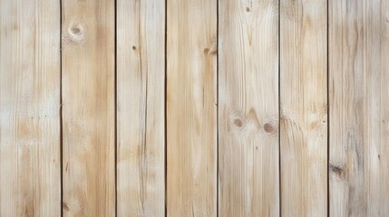 Fototapeta premium stylish wooden panel wall featuring vertical beige pine slats, showcasing a modern and natural aesthetic perfect for both interior and exterior design applications