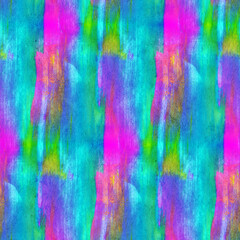 Abstract seamless pattern with acrylic painting. Hand-drawn illustration.