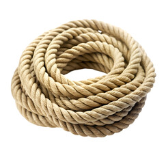 Rope isolated on transparent background