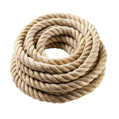 Obraz premium Rope isolated on transparent background