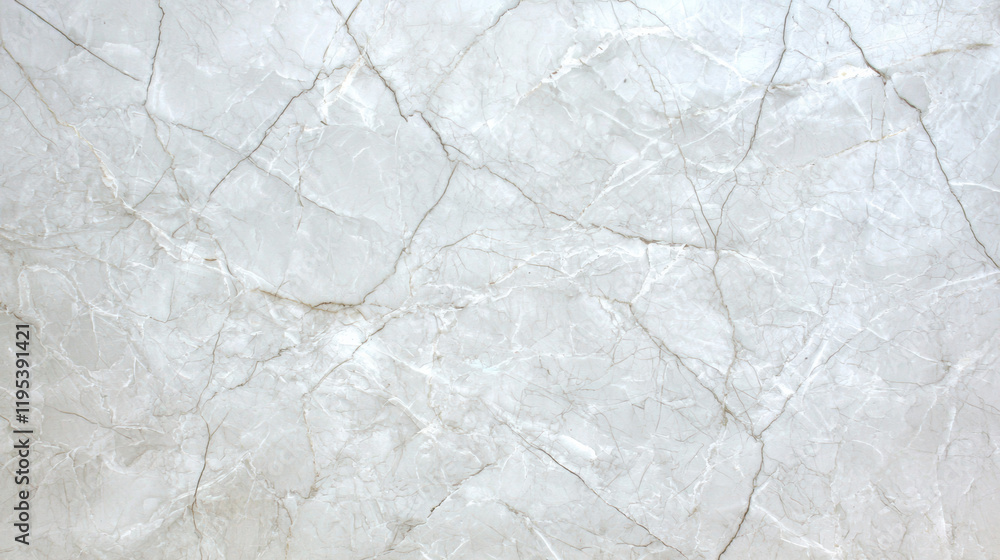 Poster smooth white marble surface with subtle gray veining and texture. ideal for backgrounds or interior 