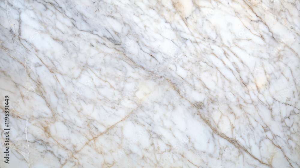 Poster elegant white marble with subtle gray veining, perfect for design