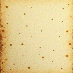 A textured, aged paper background with speckled stains and faded edges for artistic use.
