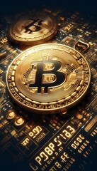 Fototapeta premium Bitcoin