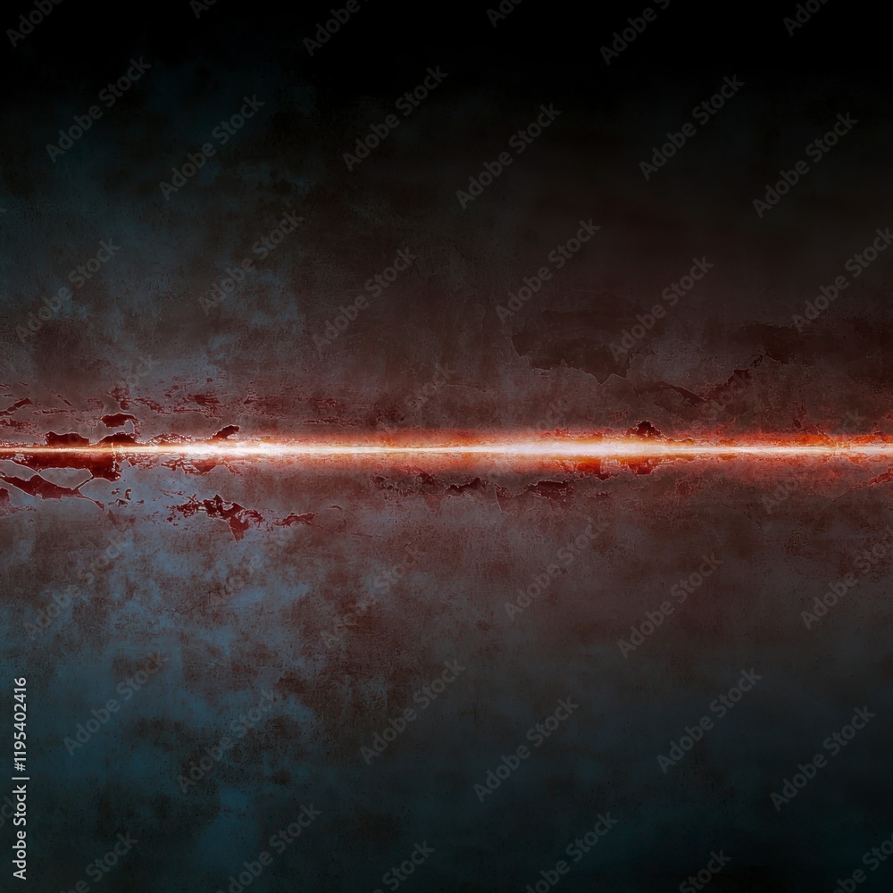Poster abstract dark metallic texture background with glowing red line