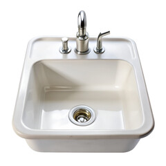 Fototapeta premium Sink isolated on transparent background